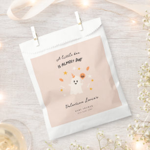 A Little Boo Is Almost Due Baby Shower Favor Bag