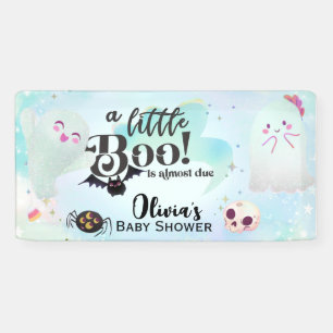 a little boo is almost due banner