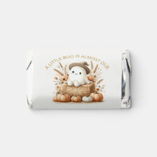 A Little Boo Is Almost Due Boho Baby Shower Hershey's Miniatures