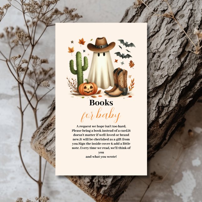 A Little Boo is Almost Due Hallowee Books for Baby Enclosure Card (Creator Uploaded)