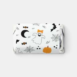 A Little Boo Is Almost Due Halloween Baby Shower Hershey's Miniatures