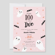 A Little Boo is Almost Due Halloween Baby Shower Invitation