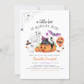  A Little Boo Is Almost Due Halloween Baby Shower Invitation (Front)