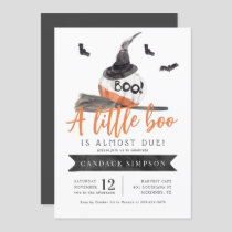 A Little Boo is Almost Due Halloween Baby Shower Invitation