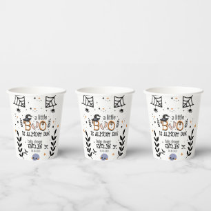 a little boo is almost due Halloween  Paper Cups