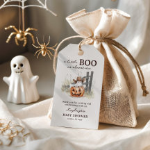 A Little Boo Is Due Western Baby Shower Favor
