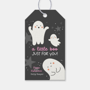 A Little Boo Just for You Halloween Gift Tag