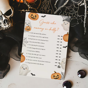 A Little Boo Pumpkin Guess Who Mommy or Daddy