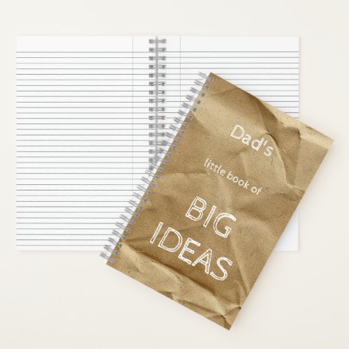 A little book of Big Ideas personalise