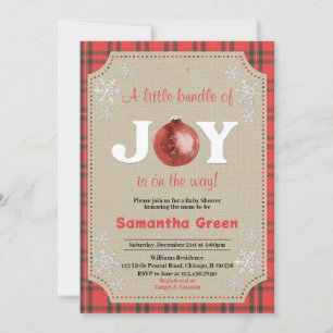A Little Bundle of Joy Baby Shower Invitation