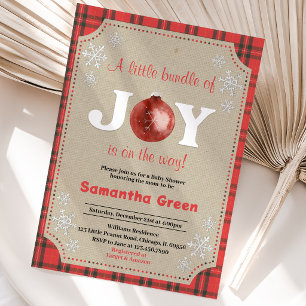 A Little Bundle of Joy Baby Shower Invitation