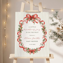 A Little Bundle Of Joy Baby Shower Welcome Sign