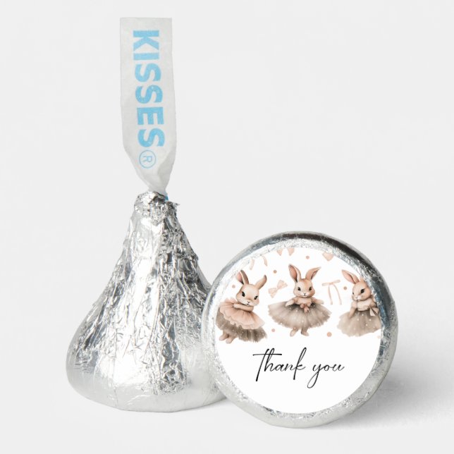 A Little Bunny Baby Shower Hershey®'s Kisses® (Front)