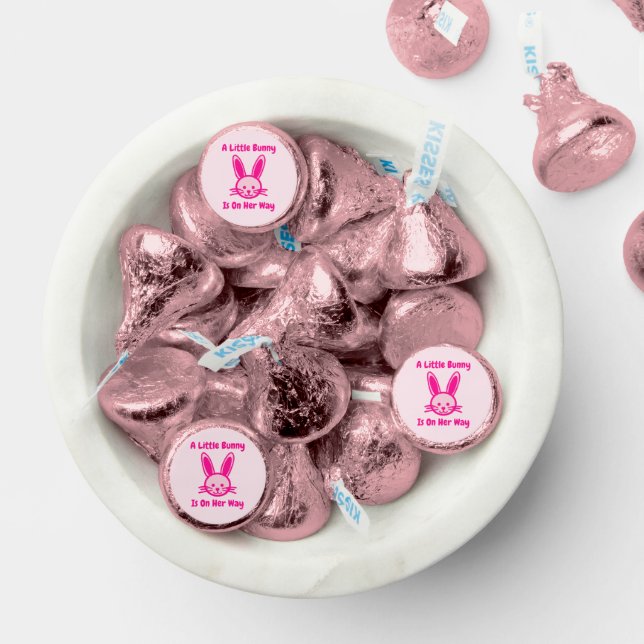 A Little Bunny Is On Her Way Hershey®'s Kisses® (Assorted)