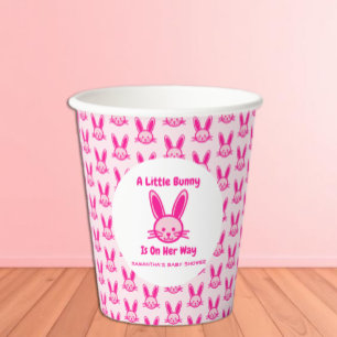 A Little Bunny Is On Her Way Paper Cups