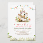 A Little Bunny is On the Way Invite