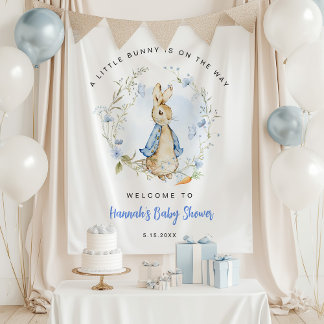 A little bunny is on the way tapestry