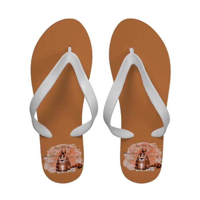 A Little Cathair Flip Flops