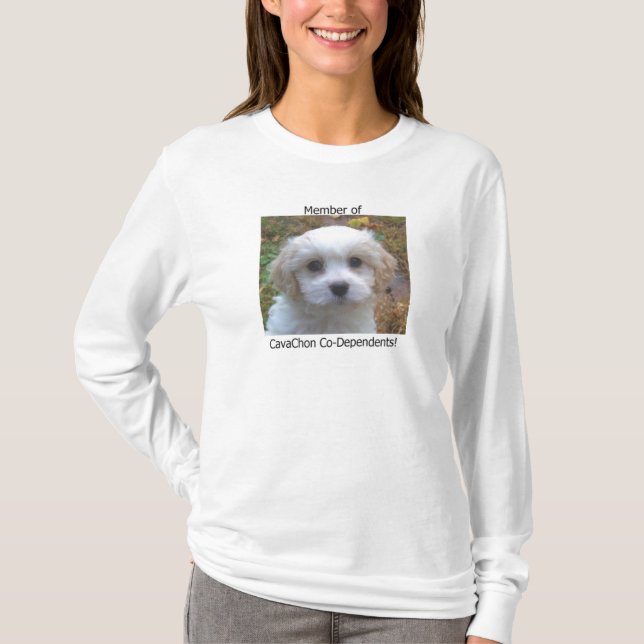 A Little Cavachon Crazy, Are Ya? T-Shirt (Front)
