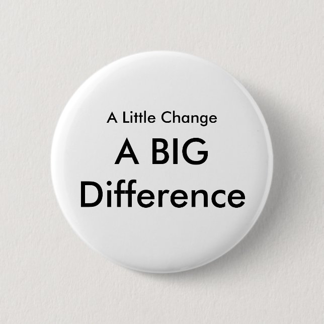 A Little Change Button (Front)