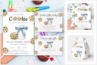 A Little Cookie is on the way Baby Shower