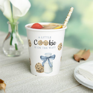 A Little Cookie is on the way Baby shower Paper Cups