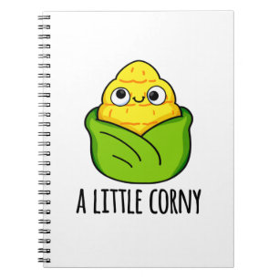 A Little Corny Funny Baby Corn Pun Notebook
