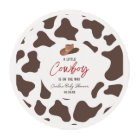 A Little Cowboy Cow Boy Rodeo Western Baby Shower