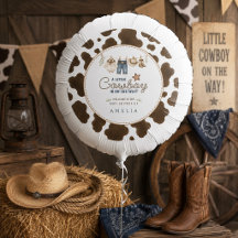 A Little Cowboy is on the Way Baby Shower