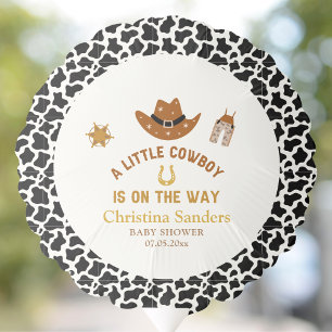 A Little Cowboy Is on The Way Balloon