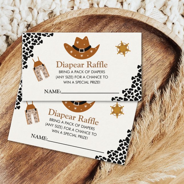 A Little Cowboy Is on The Way Enclosure Card (Creator Uploaded)