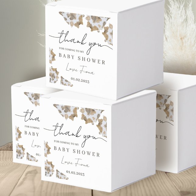 A Little Cowboy is on the Way Favor Boxes (Creator Uploaded)