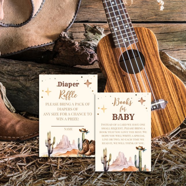 A Little Cowboy Western Boy  Books for Baby Enclosure Card (Creator Uploaded)
