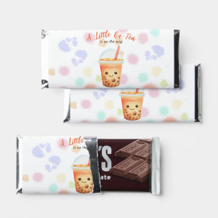 A Little Cu-Tea Bubble Tea Baby Shower Hershey Bar Favors