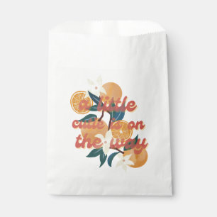 a little cutie baby shower favor bag