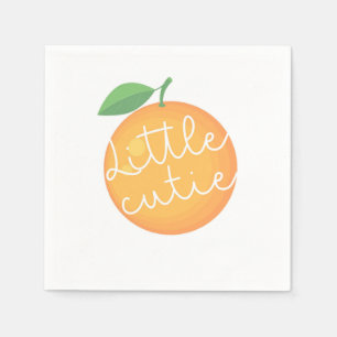  A Little Cutie, Baby Shower, Gender Neutral, Napkins