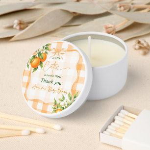 A Little Cutie Baby Shower Mini Candle Favors
