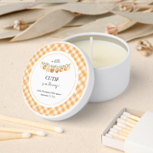 A Little Cutie Baby Shower Mini Candle Favors
