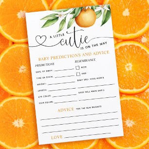 A Little Cutie Baby Shower Predictions Advice