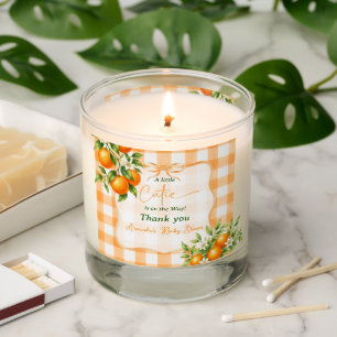 A Little Cutie Baby Shower Scented Candle