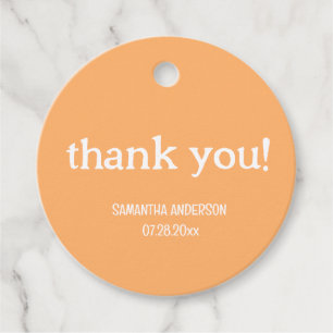 A Little Cutie Baby Shower Thank You Favor Tags