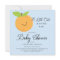 A Little Cutie Boys Baby Shower Invitation