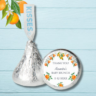 A Little Cutie Citrus Baby Brunch Thank You Hershey®'s Kisses®