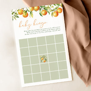 A Little Cutie Is On The Way Baby Bingo Game