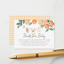 A Little Cutie Orange Citrus Books For Baby