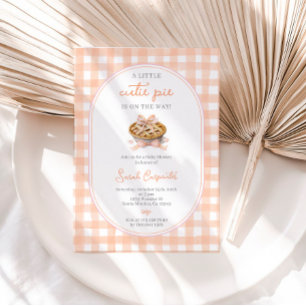 A Little Cutie Pie Baby Shower Invitation