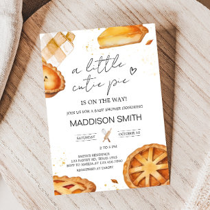 A Little Cutie Pie Baby Shower Invitation