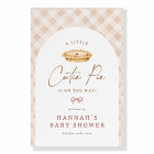 A Little Cutie Pie Fall Baby Shower Welcome Sign