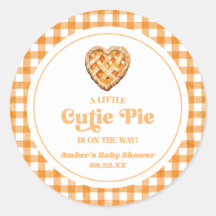 A Little Cutie Pie Retro Baby Shower