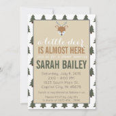 A Little Deer is Almost Here Baby Shower Invite | Zazzle